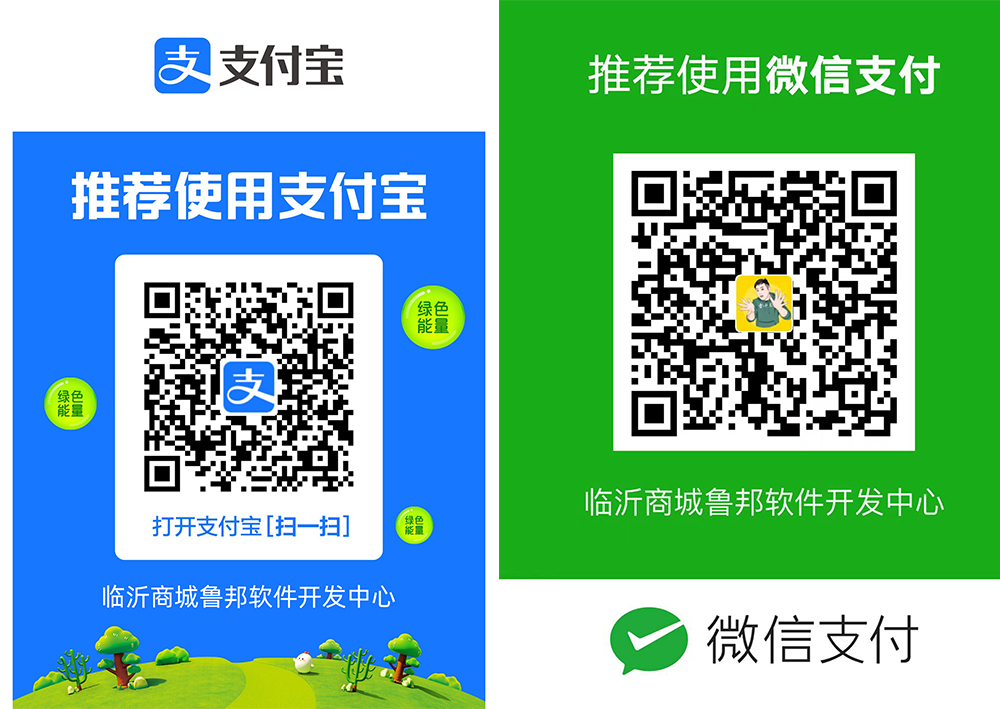 临沂商城鲁邦软件开发中心 官方收款码