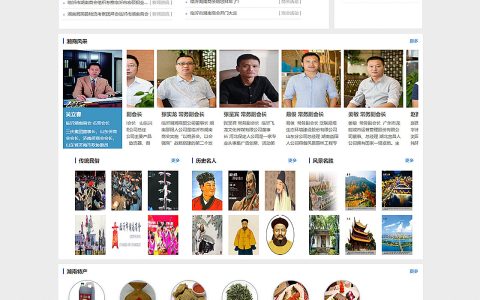 临沂市湖南商会网站建设制作